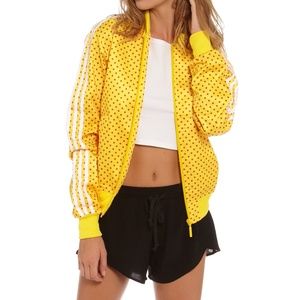 pharrell williams adidas jacket yellow